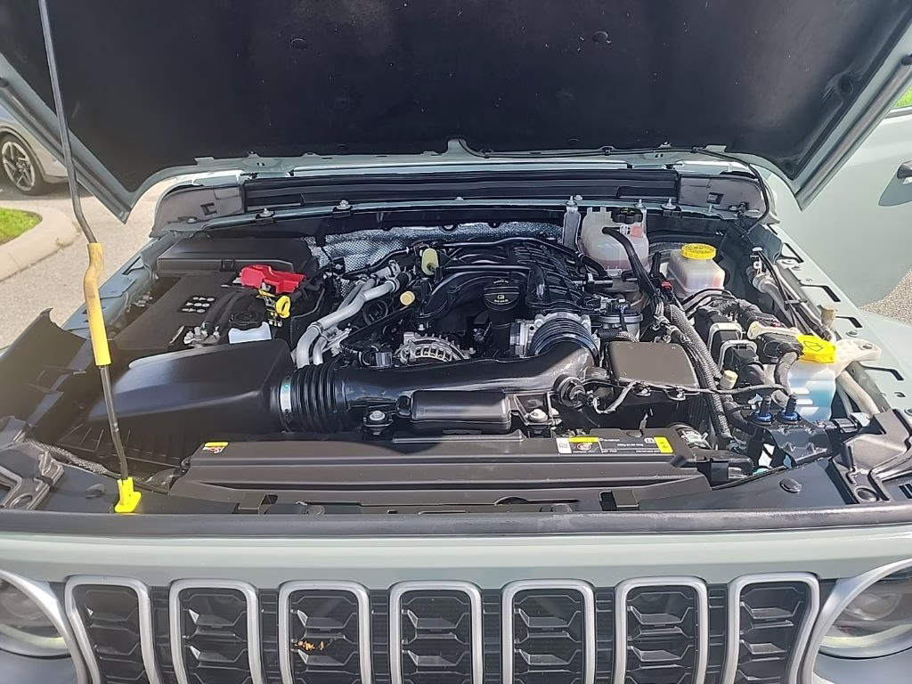 2024 Dark Blue Jeep Wrangler Sahara 4X4 SUV