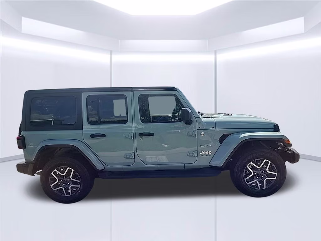 2024 Dark Blue Jeep Wrangler Sahara 4X4 SUV