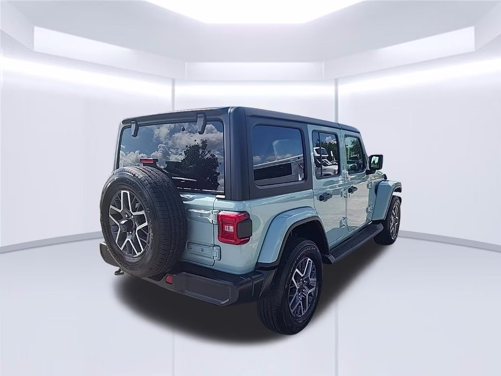 2024 Dark Blue Jeep Wrangler Sahara 4X4 SUV