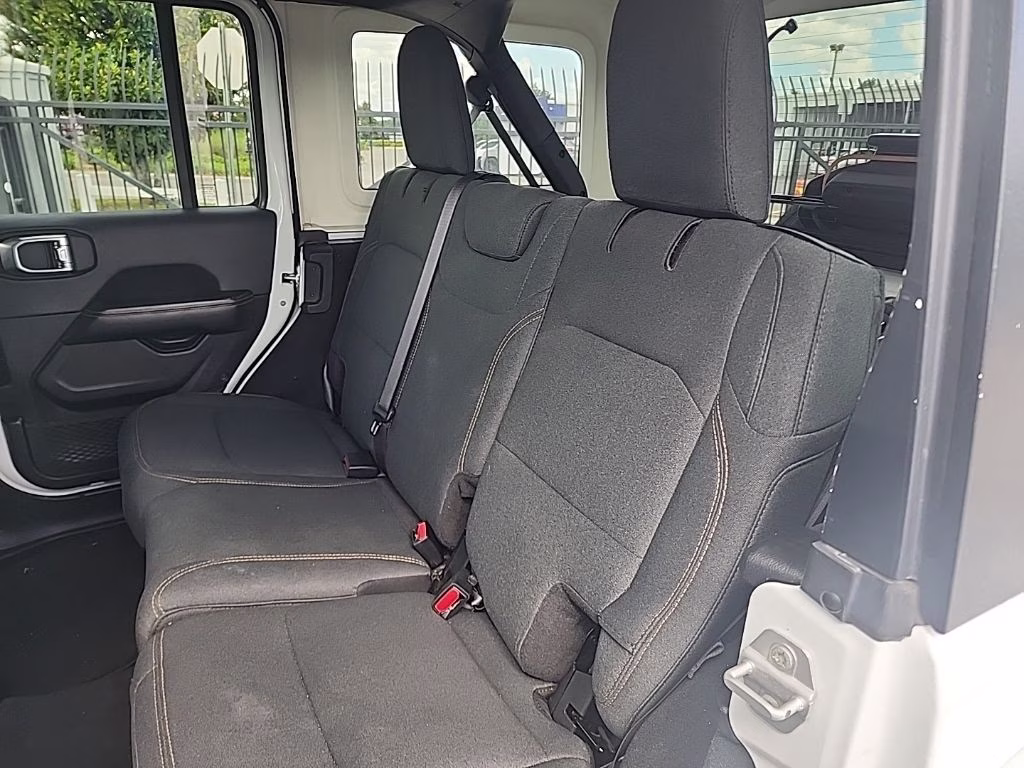 2024 White Jeep Wrangler Sahara 4X4 SUV