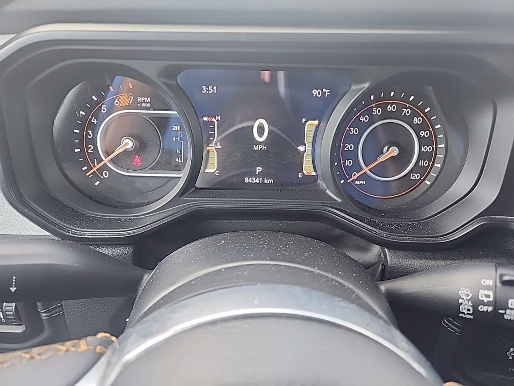 2024 White Jeep Wrangler Sahara 4X4 SUV