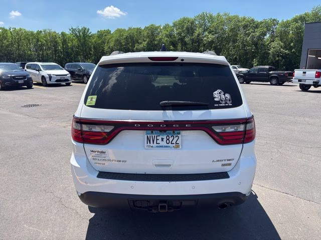 2015 Bright White Clearcoat Dodge Durango Limited AWD SUV