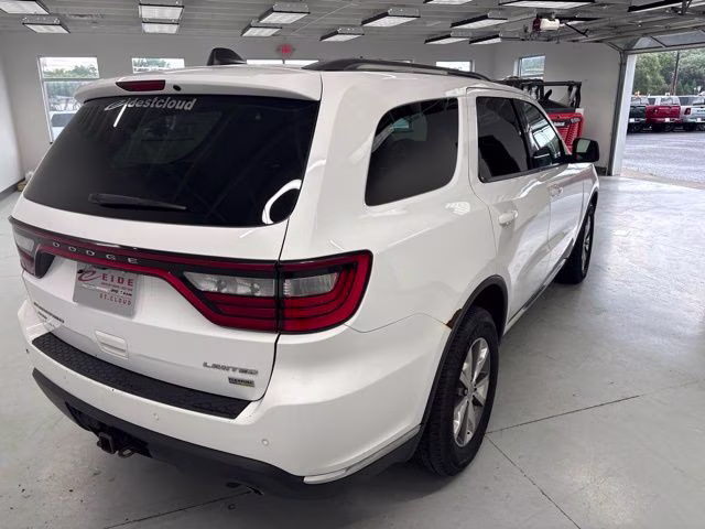 2015 Bright White Clearcoat Dodge Durango Limited AWD SUV