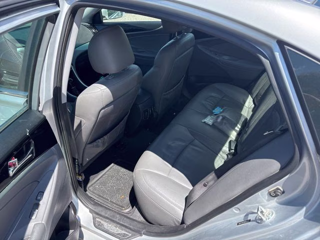 2011 Radiant Silver Hyundai Sonata Limited FWD Sedan