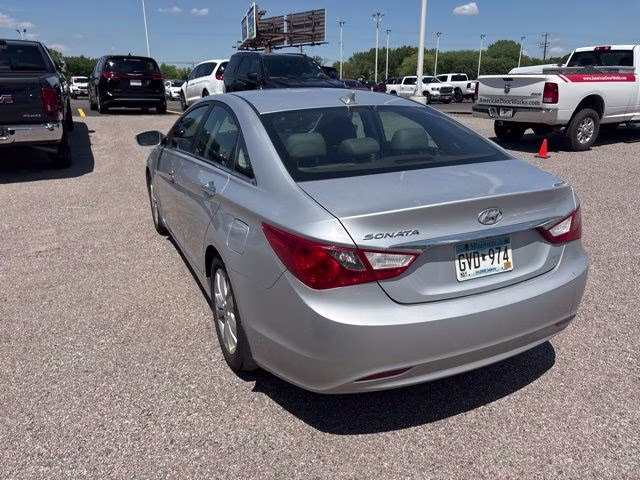 2011 Radiant Silver Hyundai Sonata Limited FWD Sedan