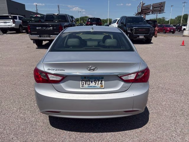 2011 Radiant Silver Hyundai Sonata Limited FWD Sedan