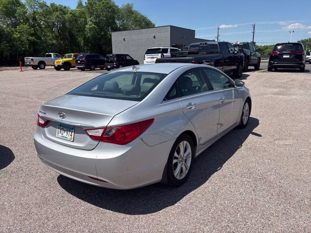 2011 Radiant Silver Hyundai Sonata Limited FWD Sedan