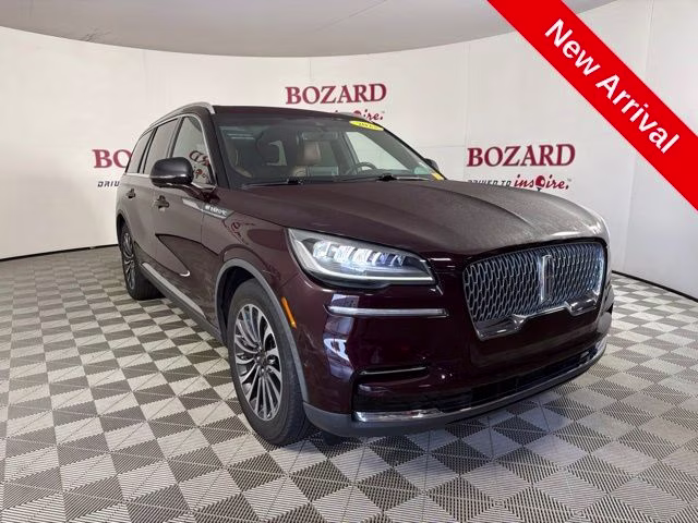 2023 Red Metallic Lincoln Aviator Reserve RWD SUV