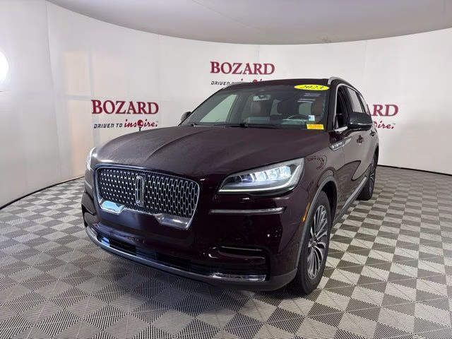 2023 Red Metallic Lincoln Aviator Reserve RWD SUV