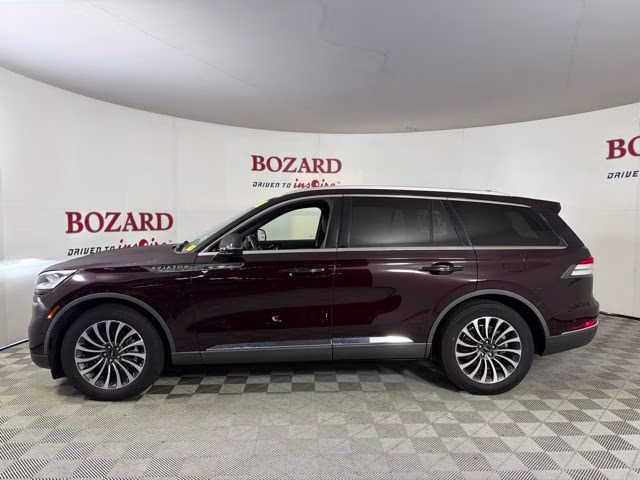 2023 Red Metallic Lincoln Aviator Reserve RWD SUV