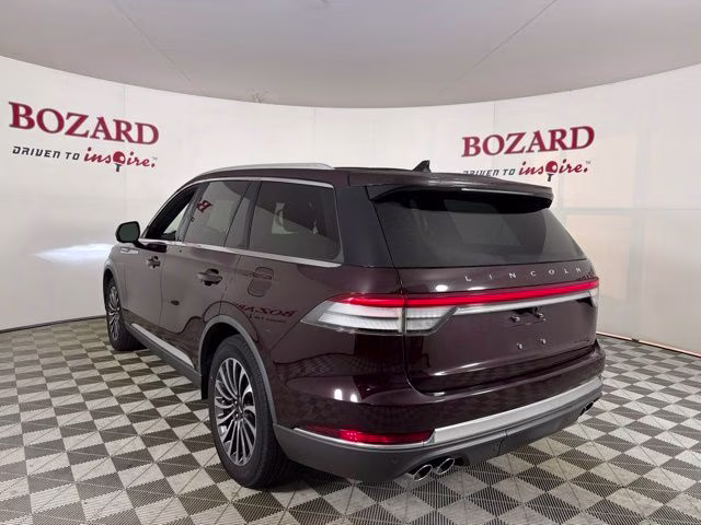 2023 Red Metallic Lincoln Aviator Reserve RWD SUV