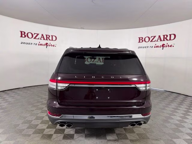 2023 Red Metallic Lincoln Aviator Reserve RWD SUV
