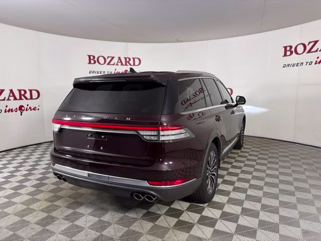2023 Red Metallic Lincoln Aviator Reserve RWD SUV