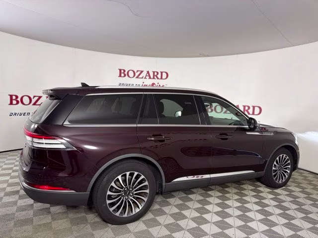 2023 Red Metallic Lincoln Aviator Reserve RWD SUV