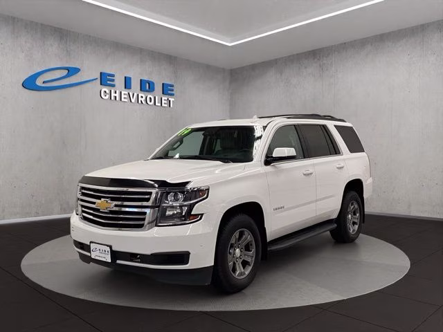 2019 Summit White Chevrolet Tahoe LS 4X4 SUV
