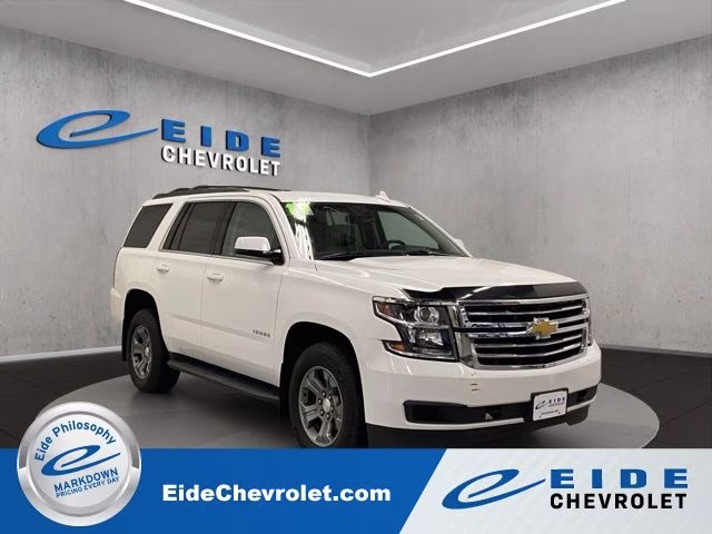 2019 Summit White Chevrolet Tahoe LS 4X4 SUV