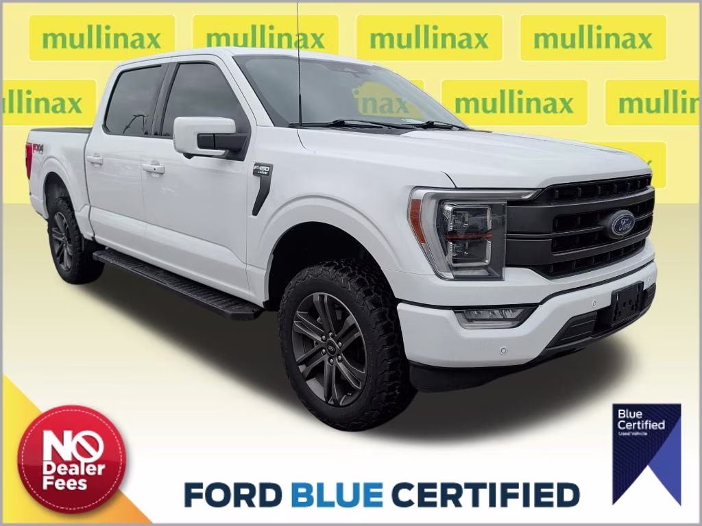 2022 Oxford White Ford F-150 Lariat 4X4 Truck