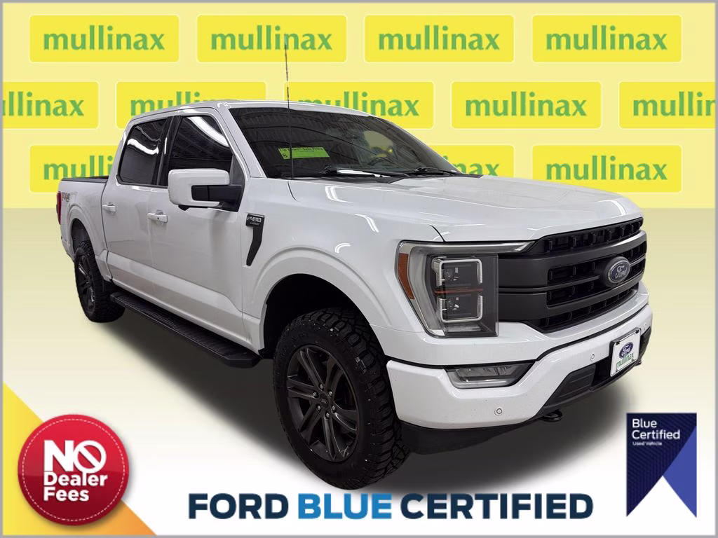 2022 Oxford White Ford F-150 Lariat 4X4 Truck