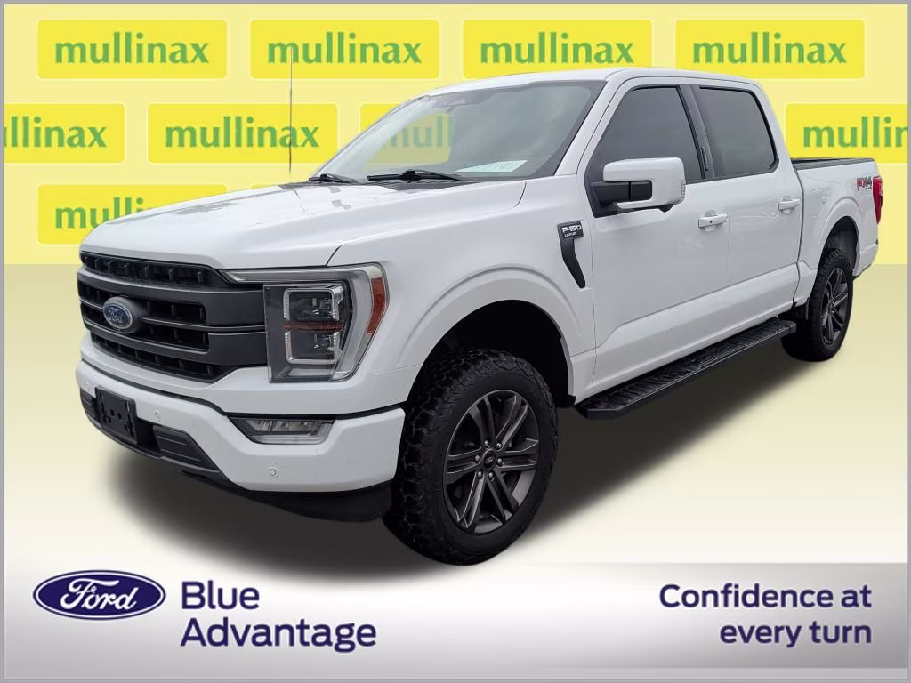 2022 Oxford White Ford F-150 Lariat 4X4 Truck