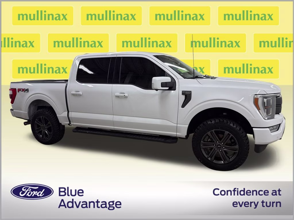 2022 Oxford White Ford F-150 Lariat 4X4 Truck