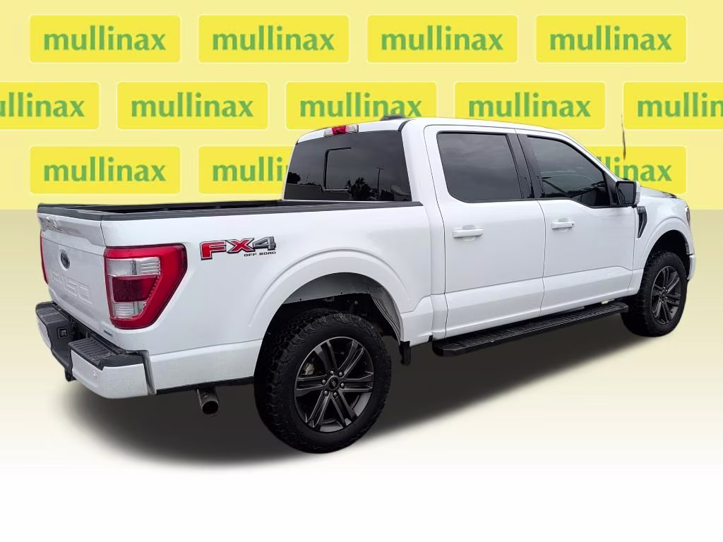 2022 Oxford White Ford F-150 Lariat 4X4 Truck
