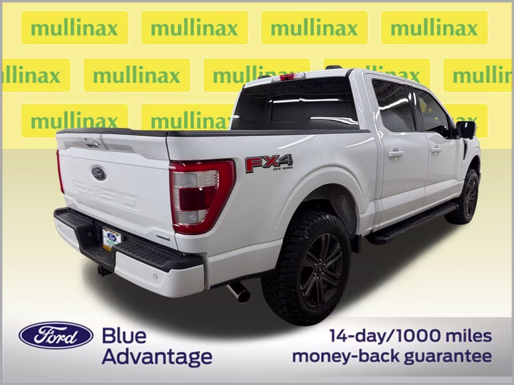 2022 Oxford White Ford F-150 Lariat 4X4 Truck