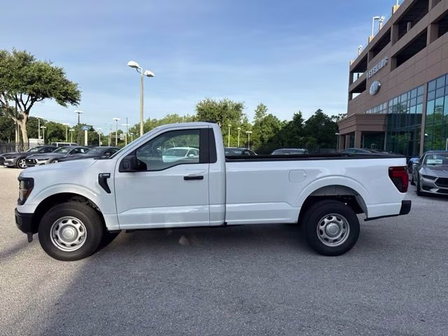 2024 Oxford White Ford F-150 XL Regular Cab Pickup 4X4 Truck