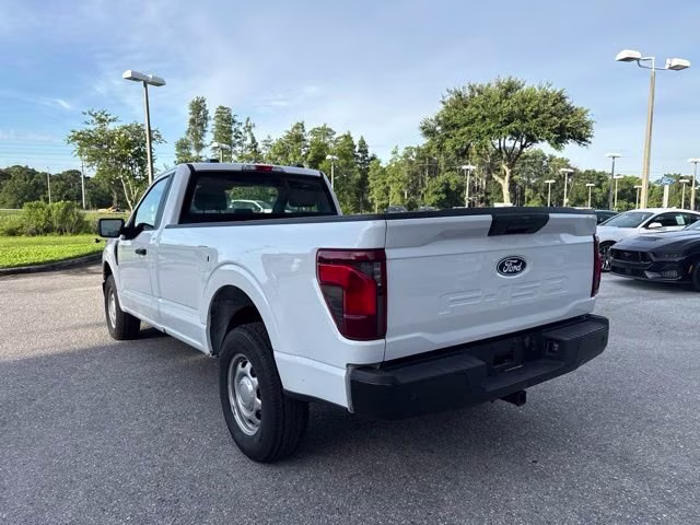 2024 Oxford White Ford F-150 XL Regular Cab Pickup 4X4 Truck