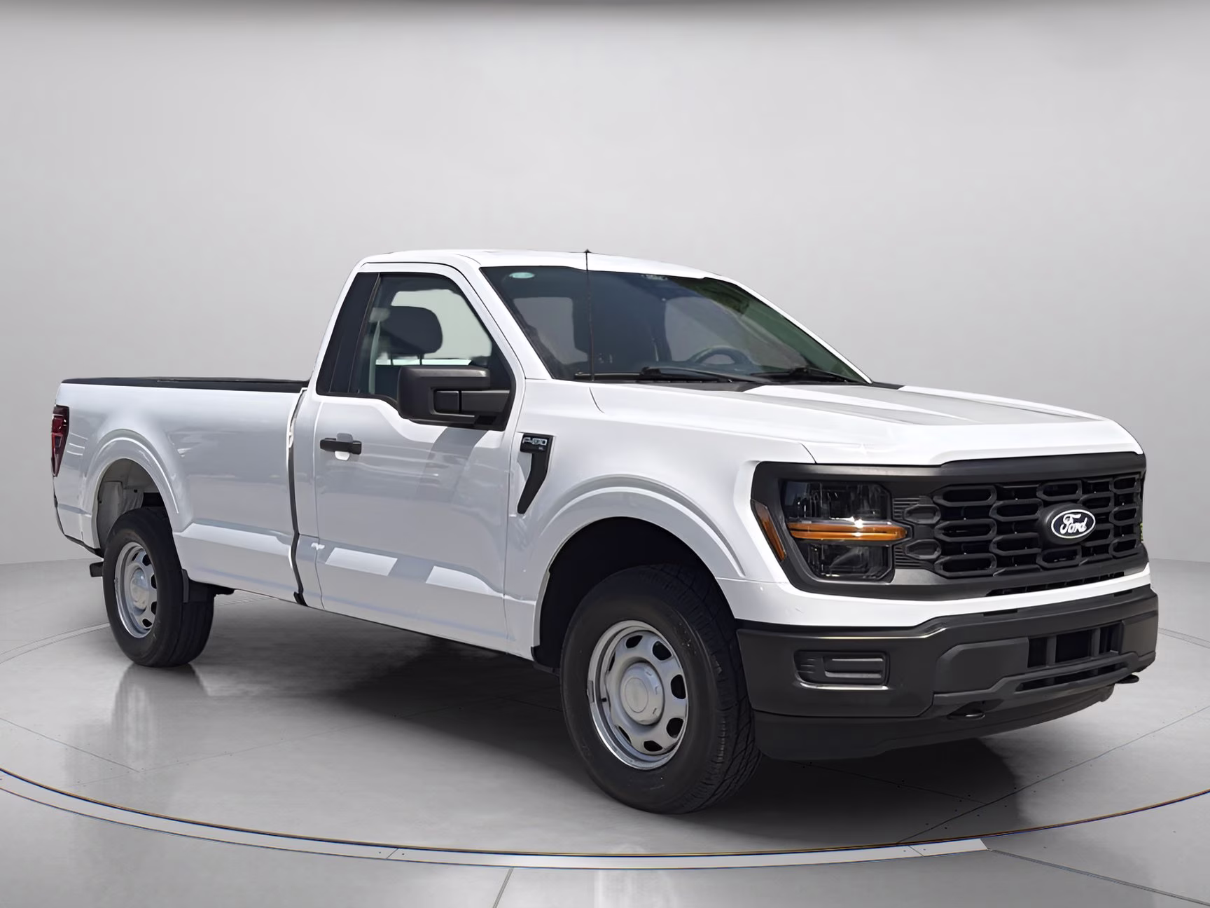 2024 Oxford White Ford F-150 XL Regular Cab Pickup 4X4 Truck
