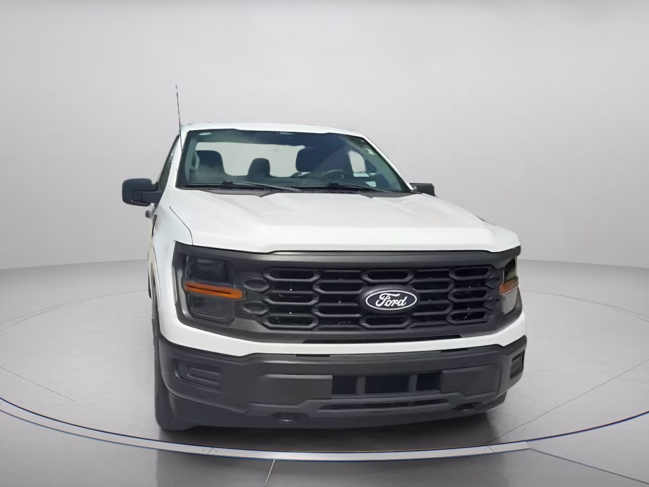 2024 Oxford White Ford F-150 XL Regular Cab Pickup 4X4 Truck