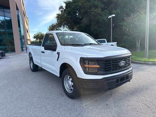 2024 Oxford White Ford F-150 XL Regular Cab Pickup 4X4 Truck