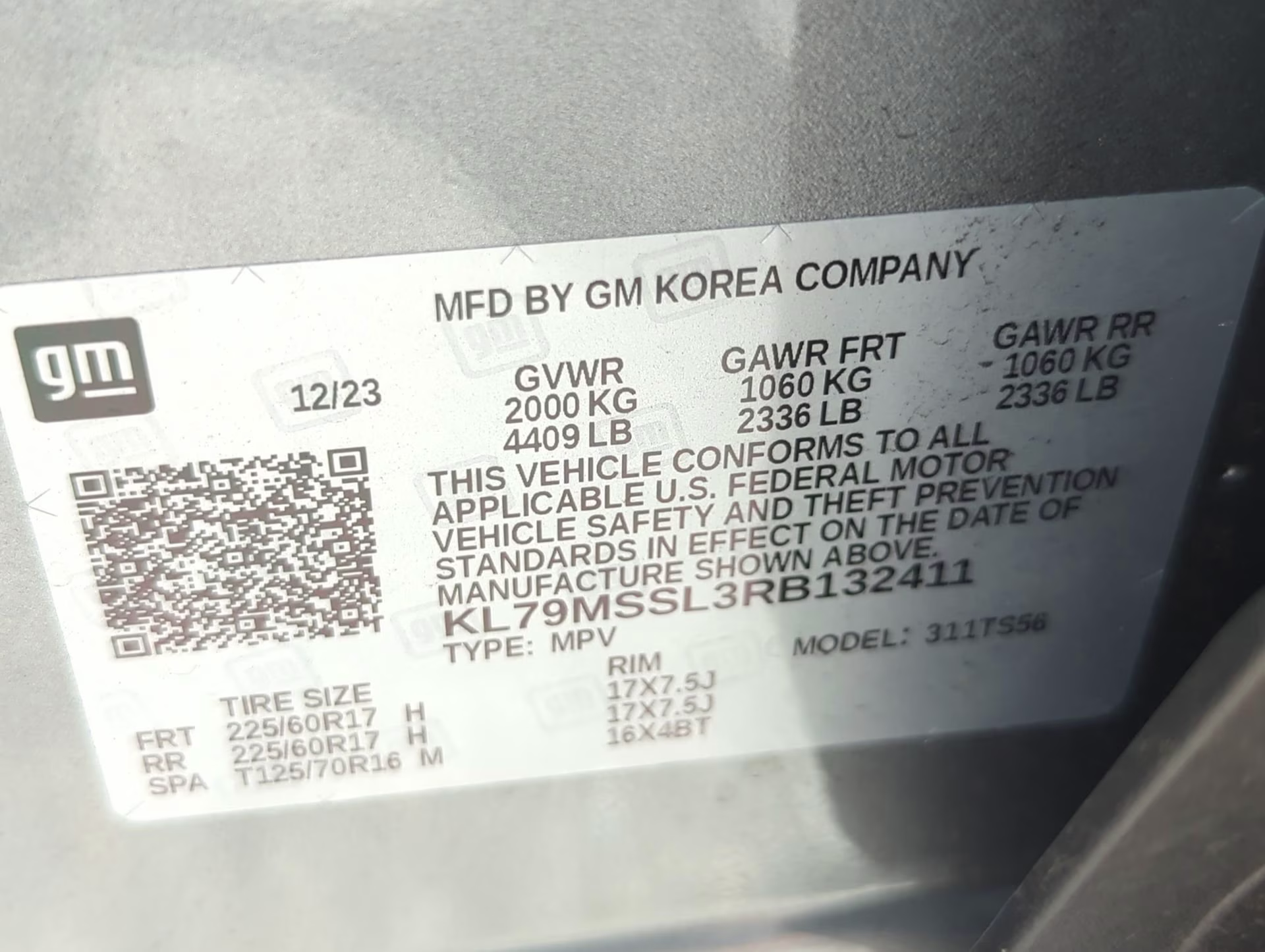 2024 Sterling Gray Metallic Chevrolet Trailblazer ACTIV AWD SUV