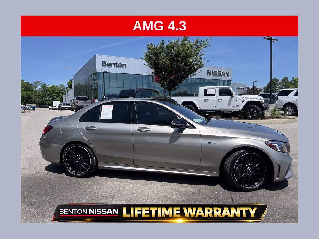 2019 Black Mercedes-Benz C-Class C 43 AMG AWD Sedan