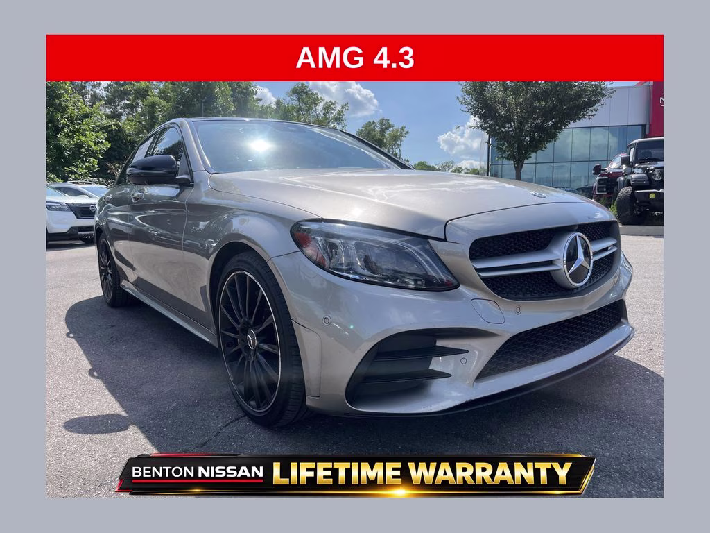 2019 Black Mercedes-Benz C-Class C 43 AMG AWD Sedan