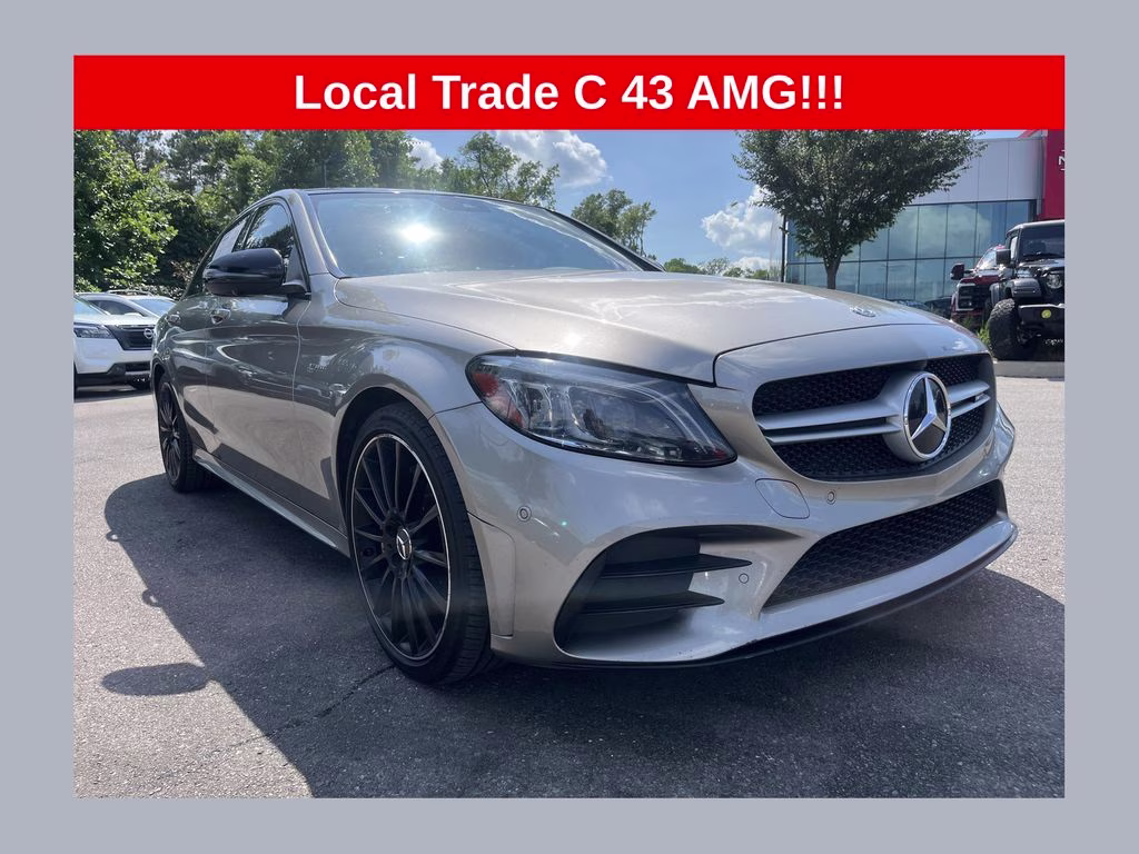 2019 Black Mercedes-Benz C-Class C 43 AMG AWD Sedan
