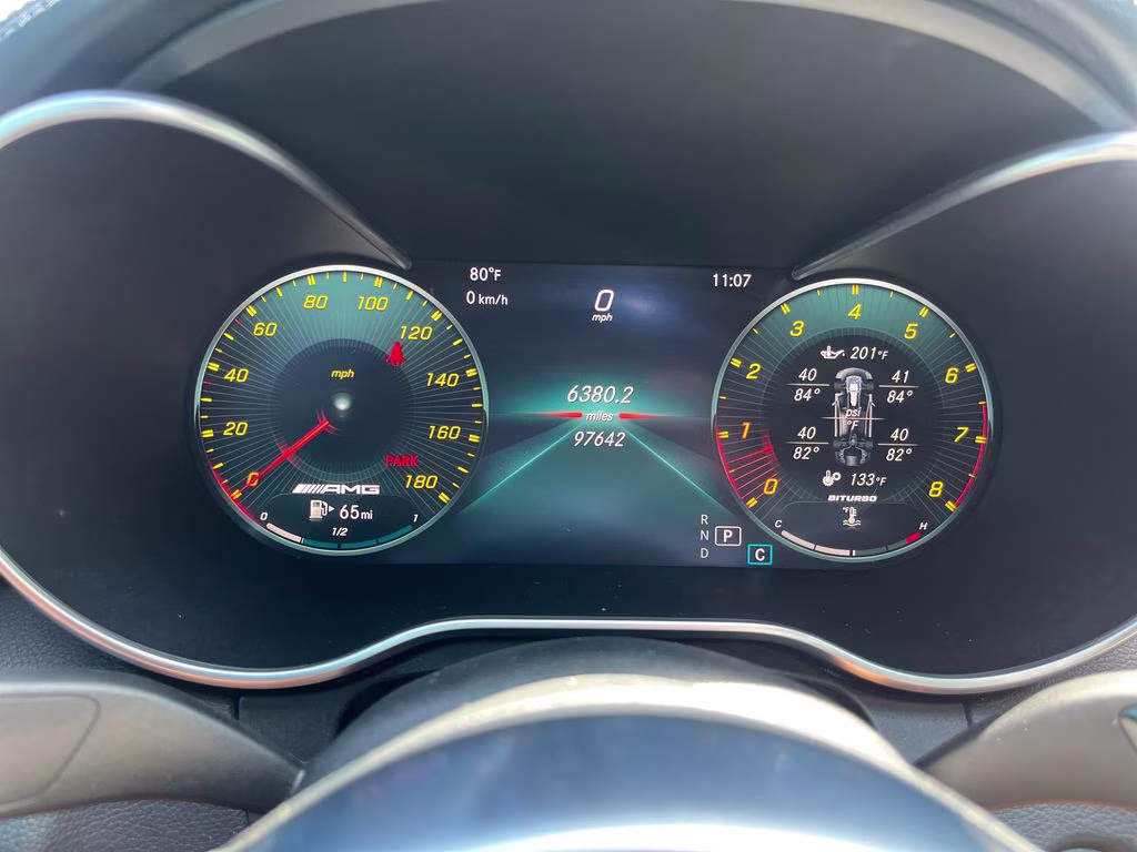 2019 Black Mercedes-Benz C-Class C 43 AMG AWD Sedan
