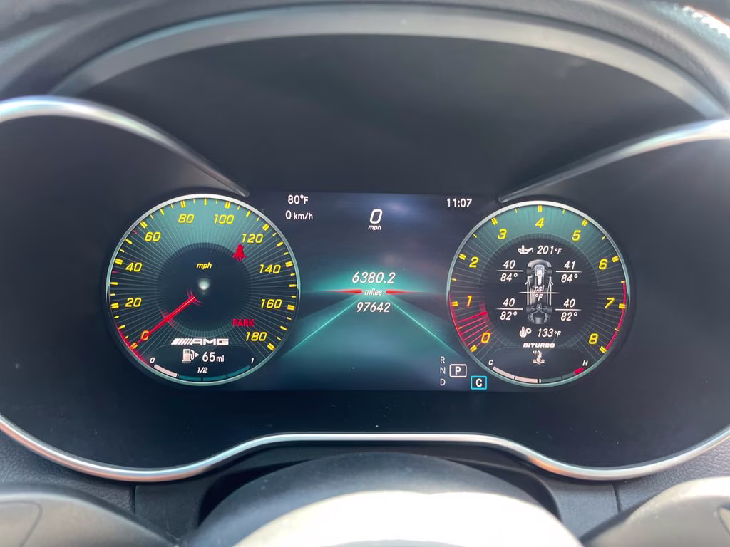 2019 Black Mercedes-Benz C-Class C 43 AMG AWD Sedan