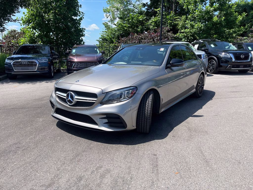 2019 Black Mercedes-Benz C-Class C 43 AMG AWD Sedan