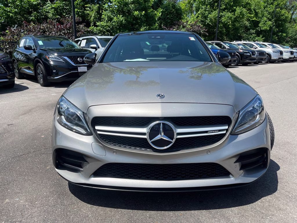 2019 Black Mercedes-Benz C-Class C 43 AMG AWD Sedan