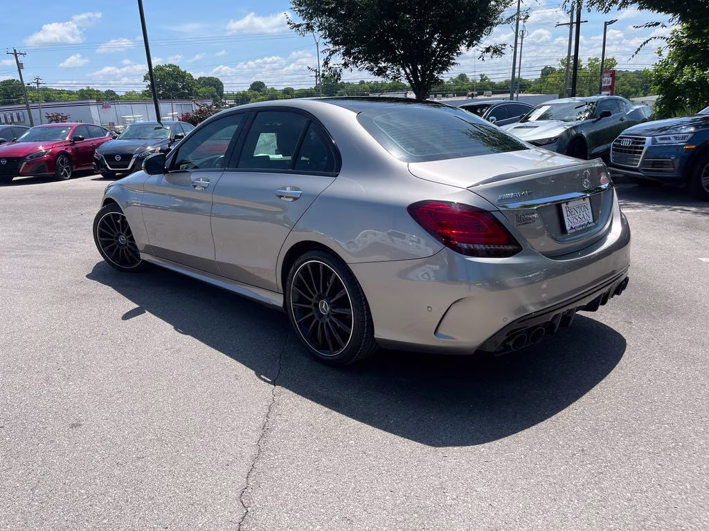 2019 Black Mercedes-Benz C-Class C 43 AMG AWD Sedan