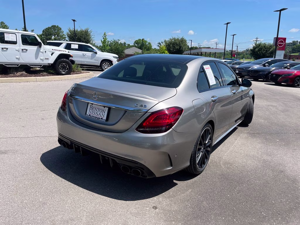 2019 Black Mercedes-Benz C-Class C 43 AMG AWD Sedan