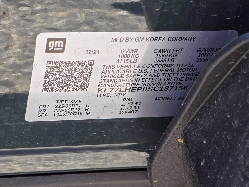 2025 Cypress Gray Chevrolet Trax LT FWD SUV