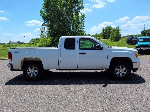 2011 Summit White GMC Sierra 1500 SLE 4X4 Truck