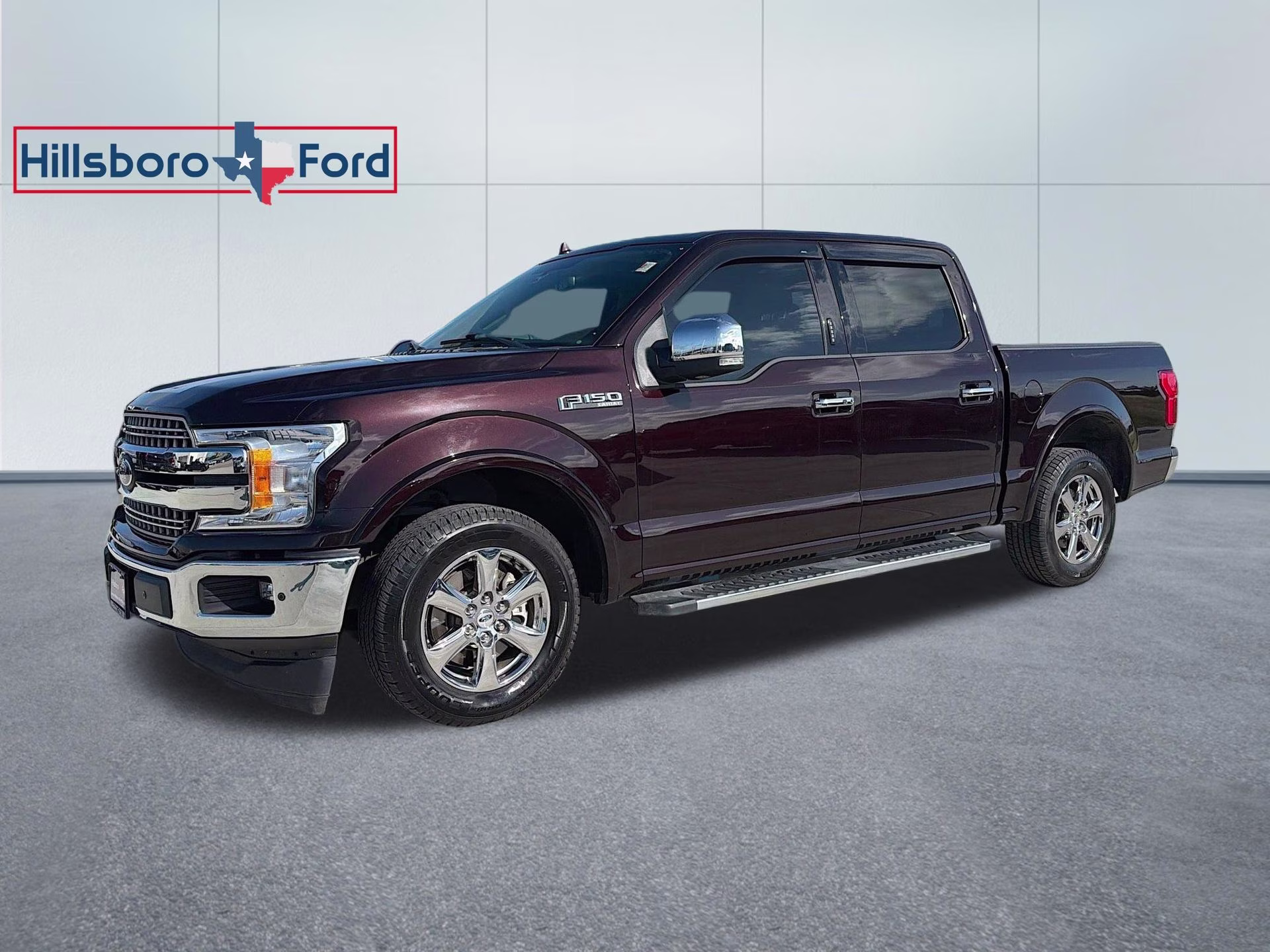 2018 Magma Red Metallic Ford F-150 Lariat RWD Truck