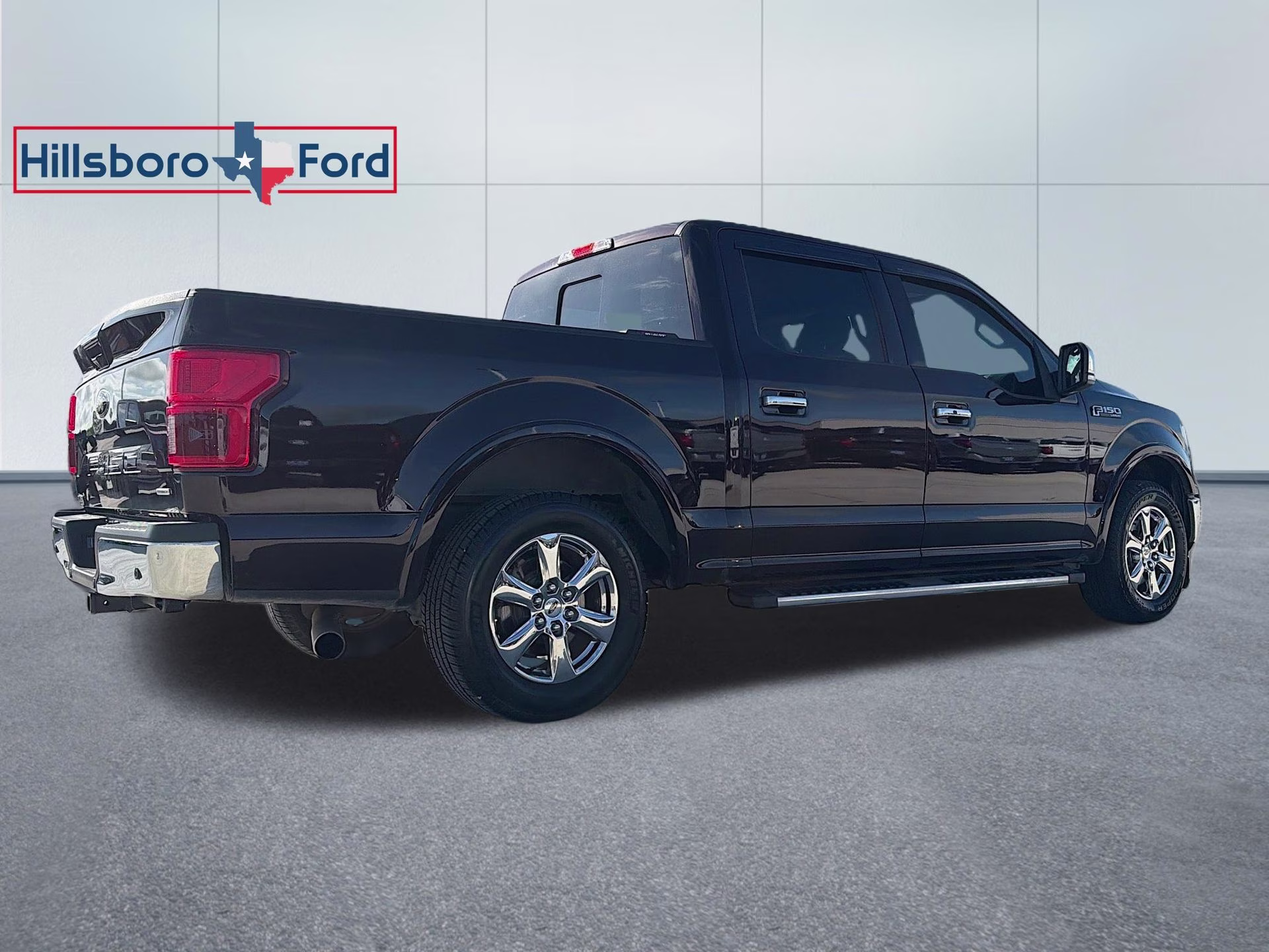 2018 Magma Red Metallic Ford F-150 Lariat RWD Truck