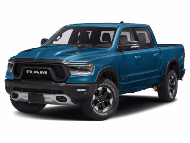 2021 Hydro Blue Pearlcoat Ram 1500 Rebel 4X4 Truck