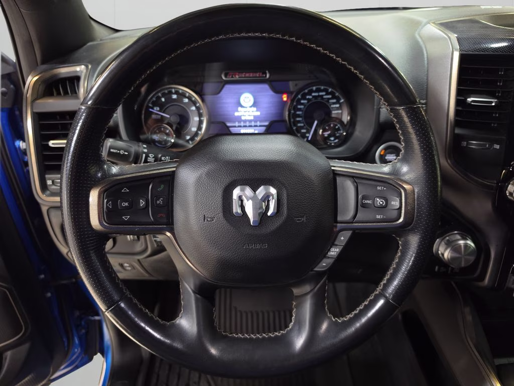 2021 Hydro Blue Pearlcoat Ram 1500 Rebel 4X4 Truck