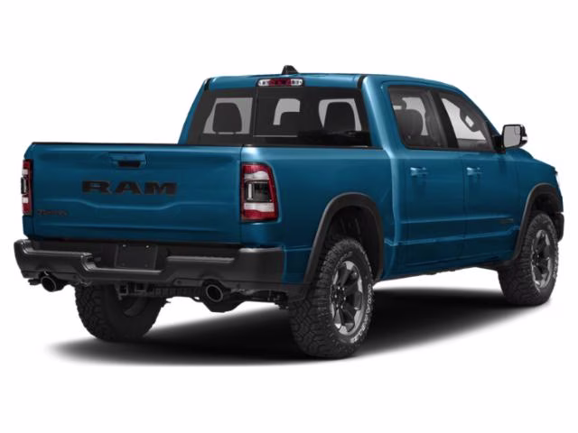 2021 Hydro Blue Pearlcoat Ram 1500 Rebel 4X4 Truck