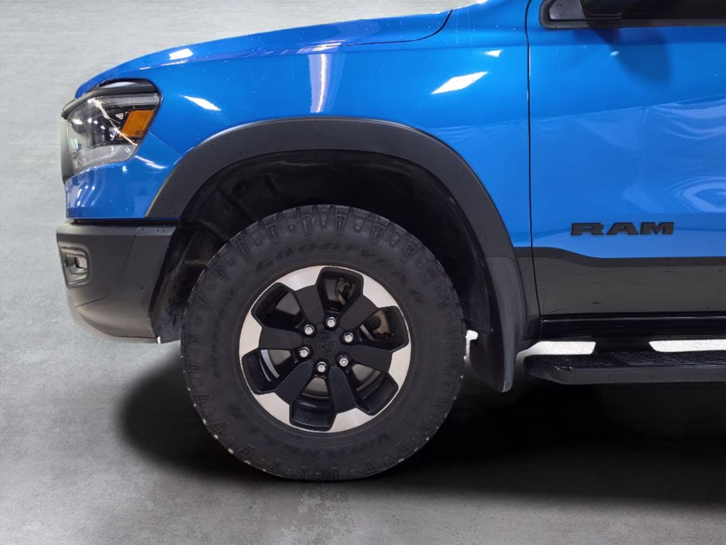 2021 Hydro Blue Pearlcoat Ram 1500 Rebel 4X4 Truck