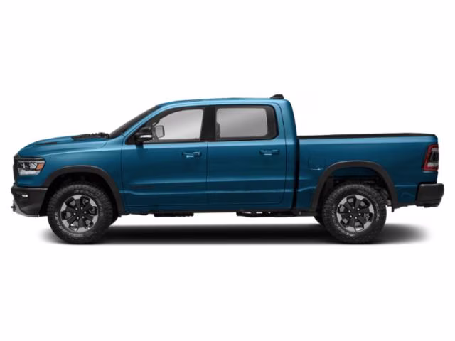 2021 Hydro Blue Pearlcoat Ram 1500 Rebel 4X4 Truck